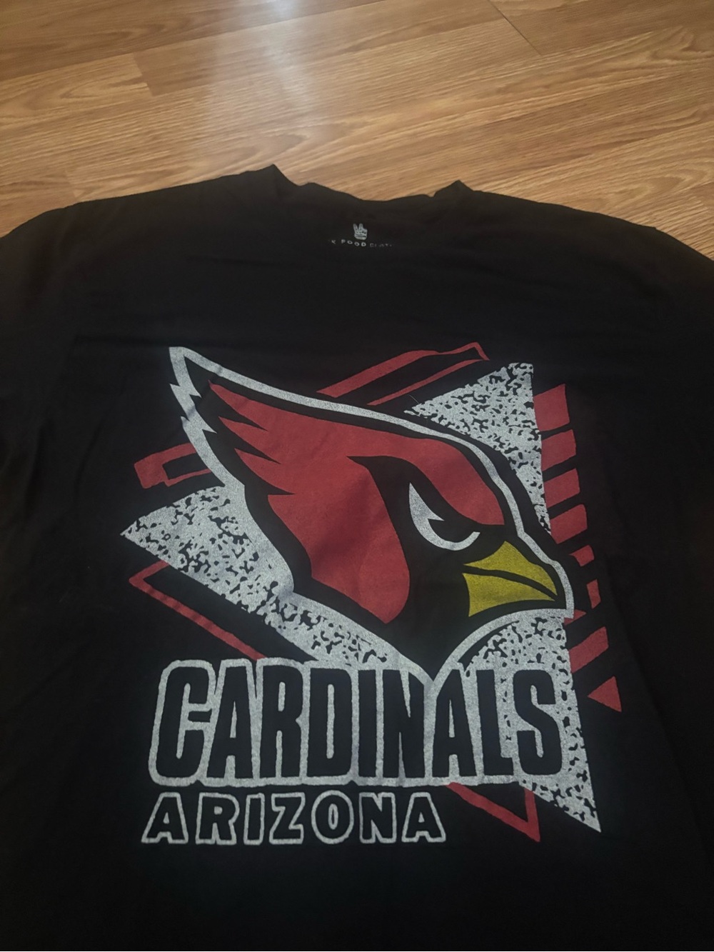 Junk Food Clothing Black Arizona Cardinals Graphic Tee Size Small - Picture 5 of 6